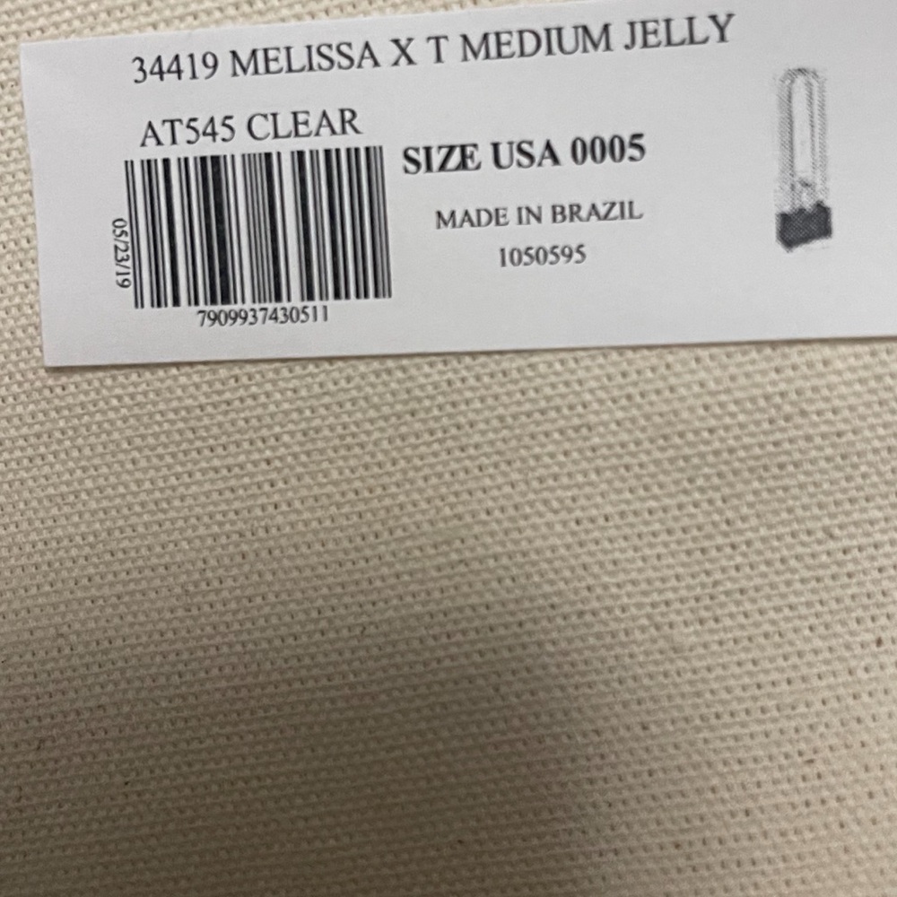 Melissa XTelfar Women's Transparent Tote NWT - Picture 6 of 7